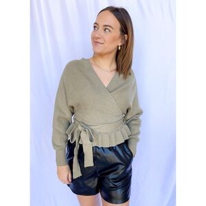NEW Adeline Boutique Olive Sweater